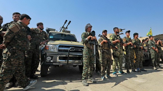 庫爾德武裝力量。（圖源：互聯網）