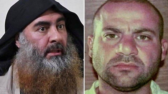 左圖為巴格達迪，右圖為 IS 接班人庫拉什。（圖源：互聯網）