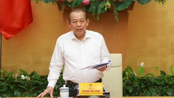 政府常務副總理張和平。（圖源：越通社）