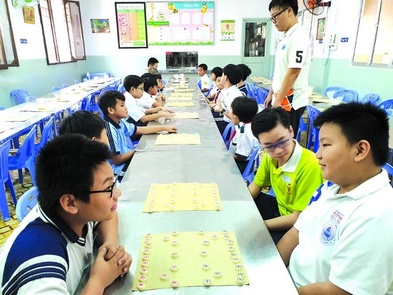 比賽現場一瞥。