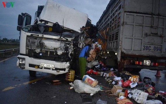 事故現場。（圖源：VOV）