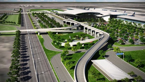 圖為隆城機場效果圖。（圖源：互聯網）