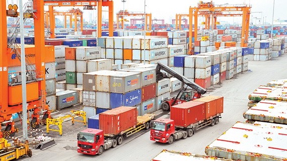 今年前10個月，我國出口商品金額總值達2170億美元，同比增7.4%。（示意圖源：互聯網）