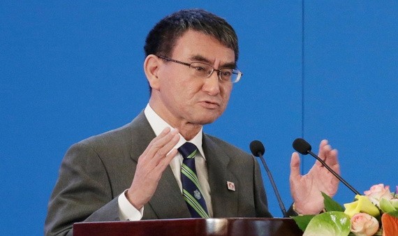 日本防衛相河野太郎。（圖源：互聯網）