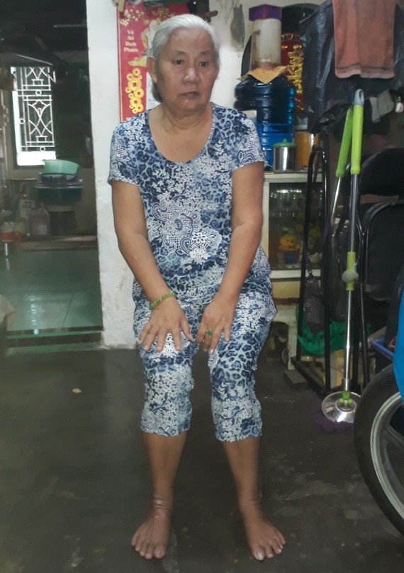 葉惠瓊也有骨痛症，風雨季節痛得厲害。