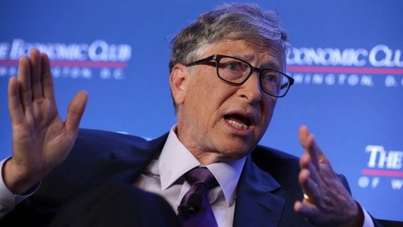 微軟聯合創始人比爾‧蓋茨。（圖源：AFP）