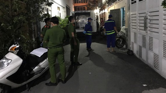 職能力量封鎖事發現場。（圖源：丹元）