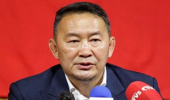 蒙古總統哈勒特馬‧巴特圖勒嘎。（圖源：越通社）