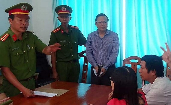 藩切市資源與環境科長范清泰（中）被扣押起訴。（圖源：PN）