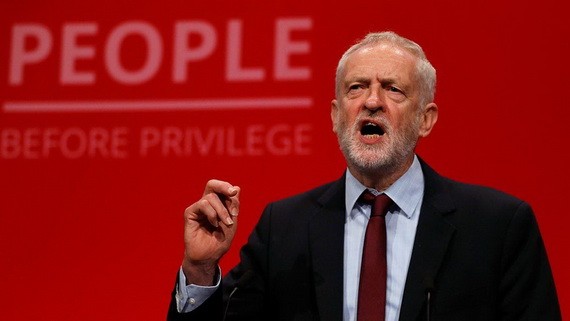 工黨黨魁科爾賓。（圖源：路透社）