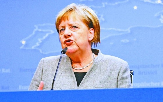 德國總理默克爾。（圖源：AP）