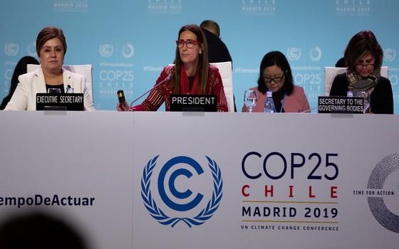 2019年聯合國氣候變化大會現場。（图源：联合国）