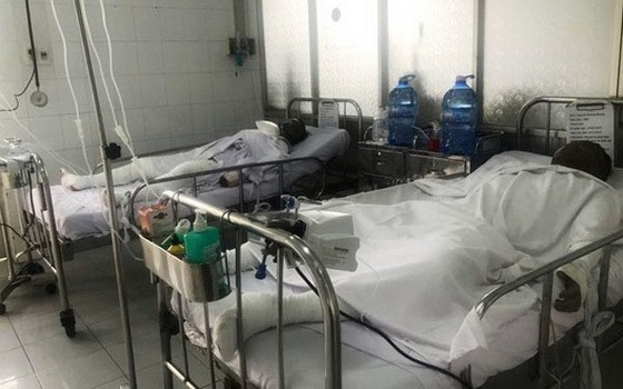 受重度灼傷的兩名傷者當前獲送大水鑊醫院灼傷與造型手術科重症監護室接受治療中。（圖源：院方提供）