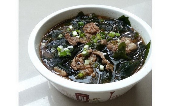木耳海帶湯（示意圖源：互聯網）
