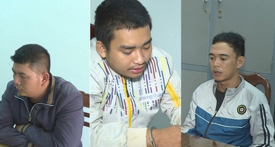 落網的3名竊賊。（圖源：高原）