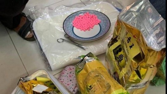 被查獲的毒品。（圖源：明義）