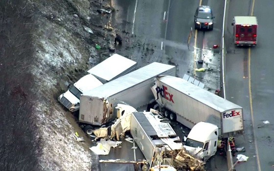 事故現場。（圖源：互聯網）