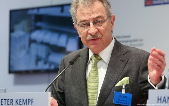 德國工業聯合會主席迪特爾‧肯普夫。（圖源：互聯網）