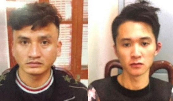 落網的兩名歹徒范俊海（左）與蘇清協。（圖源：首都安寧報）