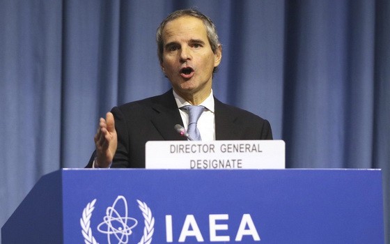 國際原子能機構總幹事格羅西。（圖源：AP）