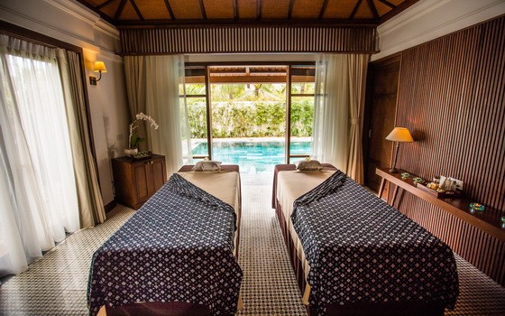 水療房間配合清幽的環境。（圖源：The Anam Spa）