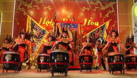 勝義龍獅團表演精彩迎春節目。