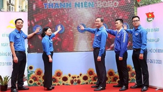 圖為河內市 2020年“青年月”啟動儀式。（圖源：寶英）