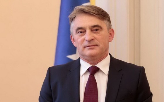 波斯尼亞和黑塞哥維那主席團輪值主席科姆希奇。（圖源：互聯網）