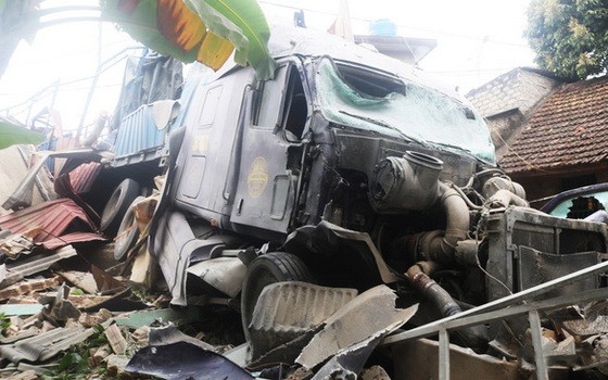 事故現場。（圖源：阮黎）