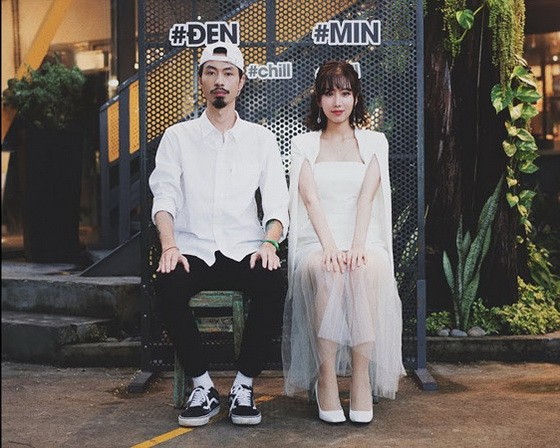 “黑齙”與女歌手Min合作推出《這首歌很清爽》並成為熱搜。