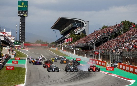 F1巴塞羅那測試賽正在進行。（圖源：互聯網）