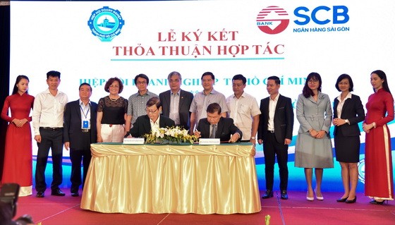 HUBA 與 SCB 簽署合作協議。（圖源：明隆）