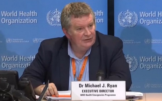 WHO 衛生緊急項目執行主任邁克爾‧瑞安。（圖源：WHO）