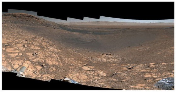 高達18億像素的火星全景圖。（圖源：NASA）
