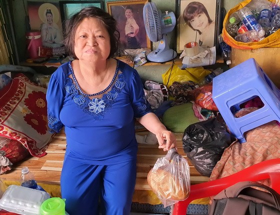 陳氏妹住的空間只有一個床位。