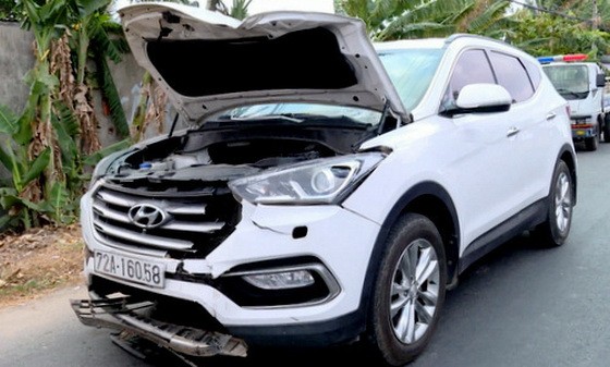 肇事汽車。（圖源：光平）