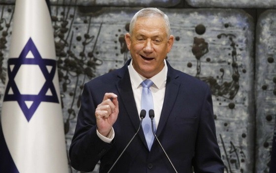 以色列藍白黨領導人本尼‧甘茨。（圖源：AP）