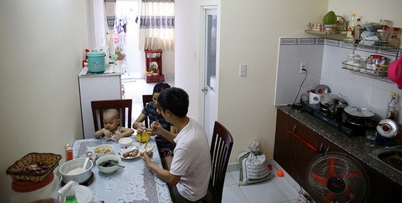 在平政縣面積小於40平方米的公寓住房。