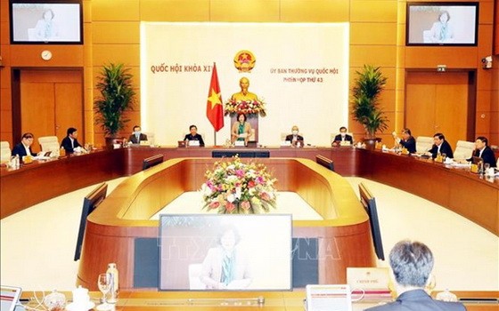 會議場景。（圖源：越通社）