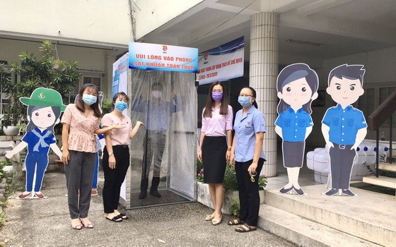 第五郡消毒滅菌室。