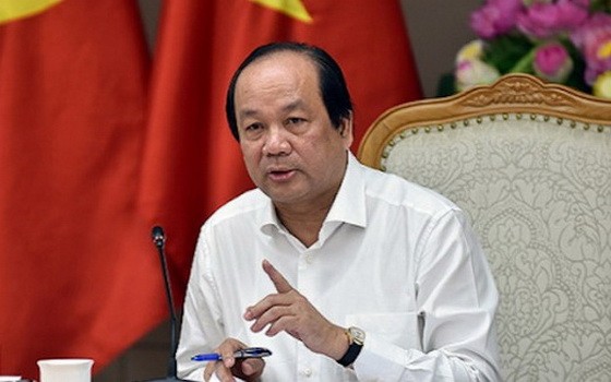 政府辦公廳主任梅進勇部長。（圖源：VGP）