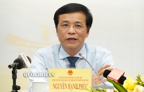 國會秘書長、辦公廳主任阮幸福。（圖源：Quochoi.vn）