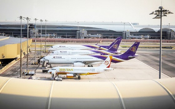 泰國暫時禁止所有客機入境。（示意圖源：互聯網）