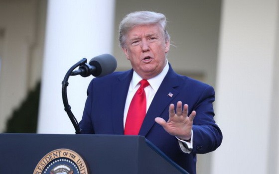 美國總統特朗普。（圖源：互聯網）