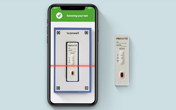 手機端掃描檢測結果效果圖。（圖源：NBC）