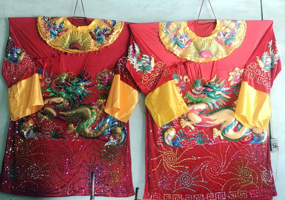 神袍的獨特文化藝術 ảnh 1