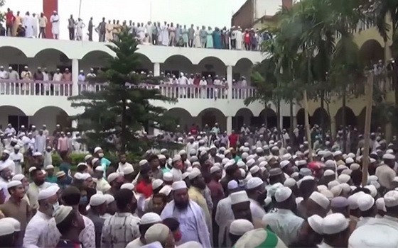 葬禮現場。（圖源：互聯網）