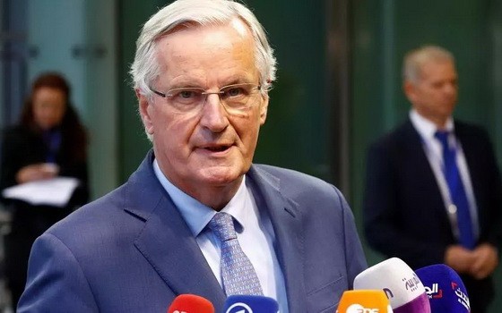 負責英國“脫歐”事務的歐盟首席談判代表巴尼耶。 （圖源：路透社）