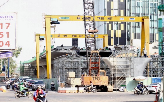 第一郡方向的建設項目正加速施工。