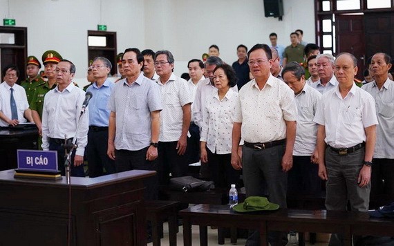 庭審現場。（圖源：VTV）